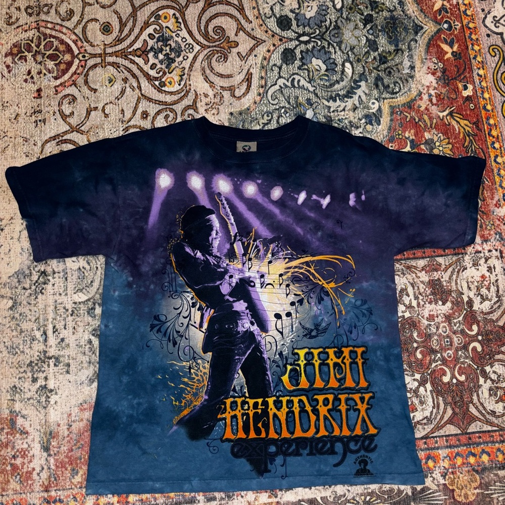 Liquid Blue Jimi Hendrix Graphic T-Shirt